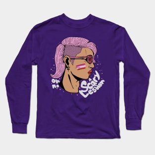 "Scary" Lesbian Long Sleeve T-Shirt